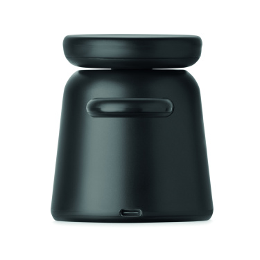 Logo trade promotional merchandise picture of: 3 in 1 wireless charger 15W