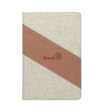 Logotrade promotional items photo of: A5 notebook with 15W charger