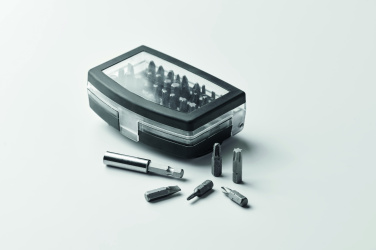 Logo trade business gift photo of: 32 pcs screwdriver bit set