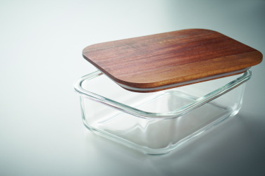 Logotrade promotional product picture of: Glass lunch box 800ml