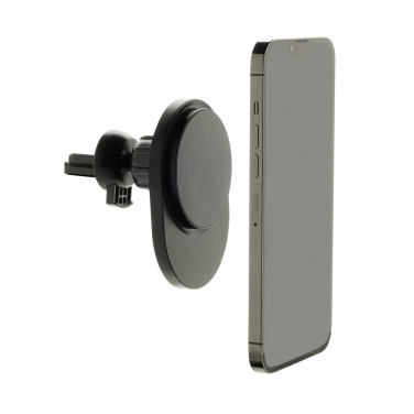 Logotrade promotional item image of: PowerCruze RCS rplastic 15W magnetic charging car holder