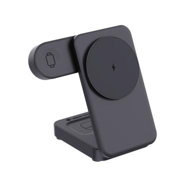 Logotrade promotional giveaway picture of: Urban Vitamin Arcadia RCS rplastic 15W 3in1 magnetic charger