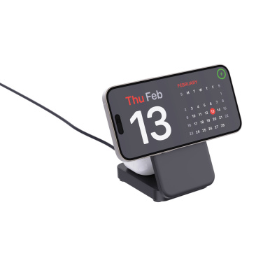 Logotrade advertising product image of: Urban Vitamin Arcadia RCS rplastic 15W 3in1 magnetic charger