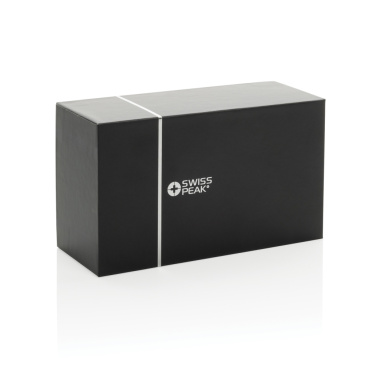 Logo trade business gift photo of: Swiss Peak RCS recycled aluminium 10W bass speaker