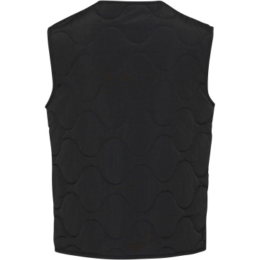 Logo trade promotional products image of: Quartz GRS recycled unisex quilted bodywarmer