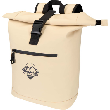 Logotrade promotional item picture of: Resi Plus 15" GRS recycled roll-top backpack 18L