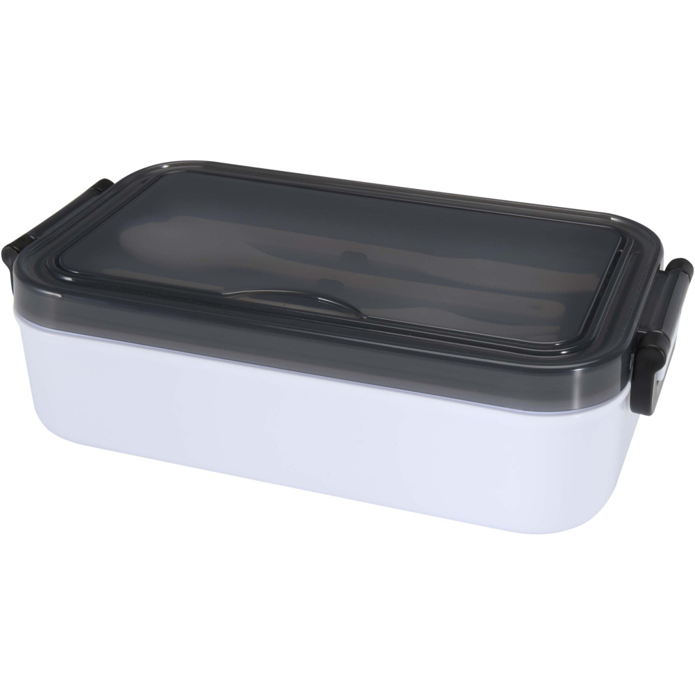 Logotrade business gift image of: Snappy lunch box and cutlery set