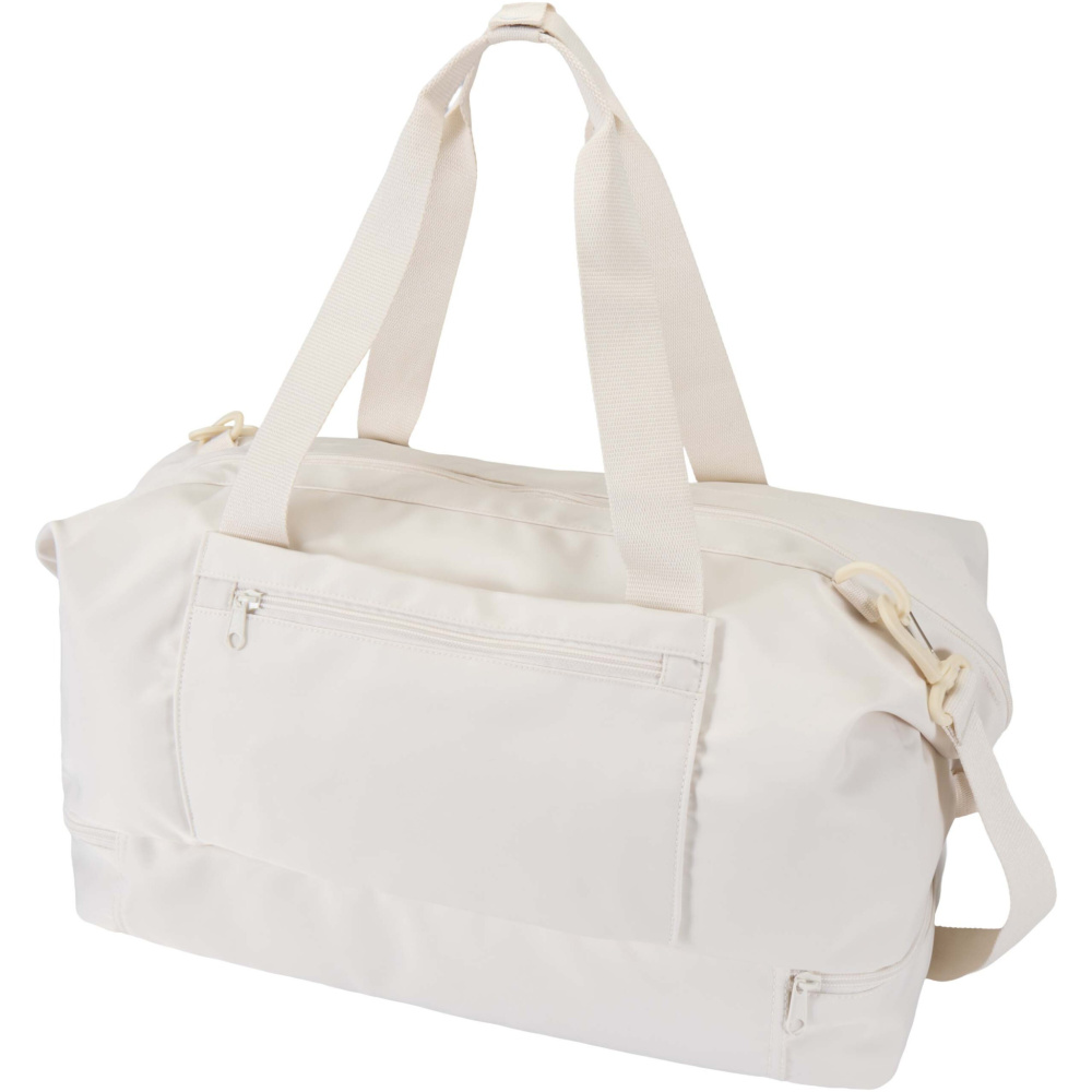 Logotrade corporate gift image of: Trip Aware™ recycled travel duffel bag 42L