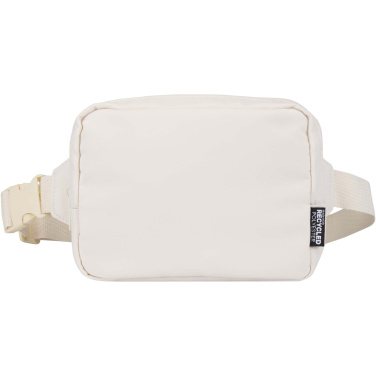 Logo trade promotional giveaways image of: Trip Aware™ recycled travel crossbody bag 1L