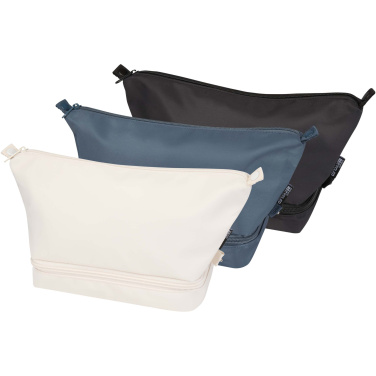 Logo trade corporate gifts picture of: Trip Aware™ recycled travel toiletry bag 6L