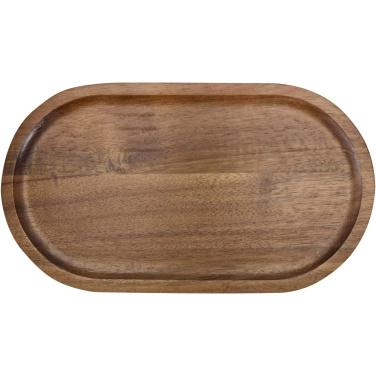Logo trade corporate gifts image of: Edge acacia wood serving tray