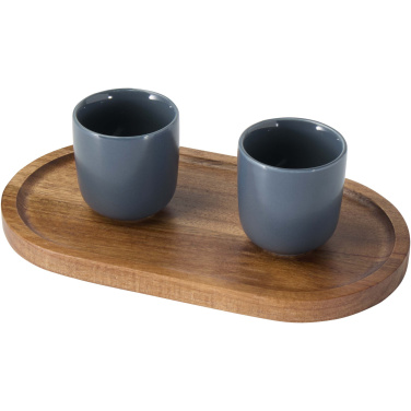 Logo trade business gifts image of: Edge acacia wood serving tray