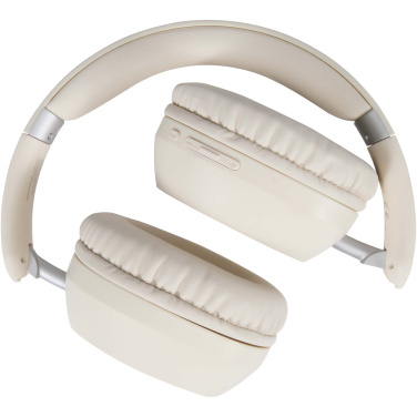 Logotrade promotional items photo of: Hoggar recycled plastic over-ear foldeable ANC and ENC headphones