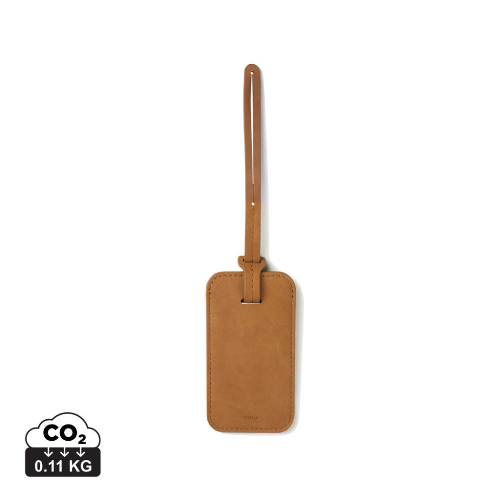 Logotrade promotional product picture of: VINGA Bosler RCS luggage tag
