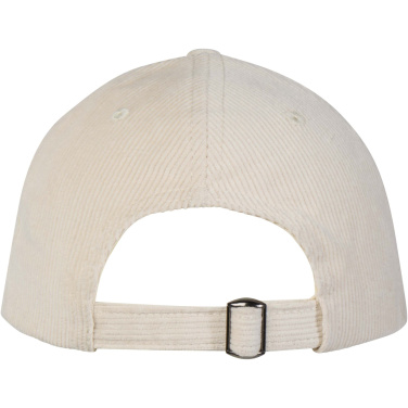 Logotrade promotional gift picture of: Hutton 6 panel recycled corduroy cap