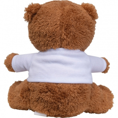 Logotrade corporate gift image of: Plush teddy bear HELSINKI