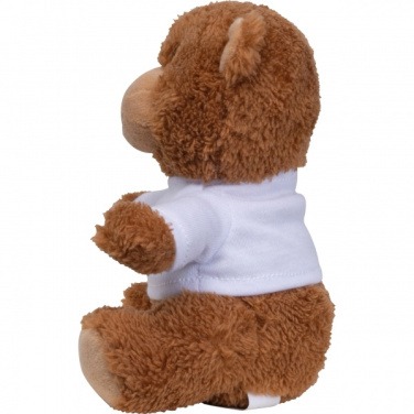 Logo trade business gift photo of: Plush teddy bear HELSINKI