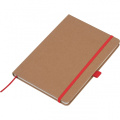 A5 Notebook BOURNEMOUTH, red