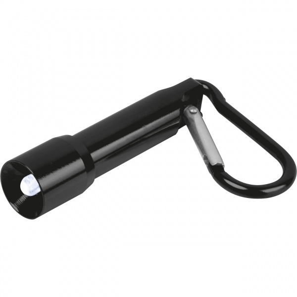 Logo trade promotional items image of: Mini Flashlight BERGAMO