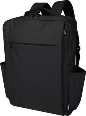 Logotrade promotional gift picture of: Libra 15” GRS recycled laptop backpack 15L