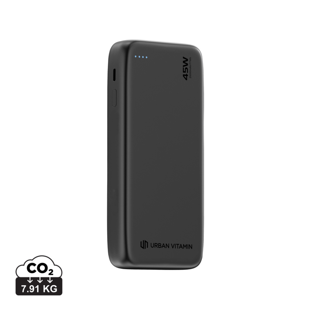Logo trade promotional items image of: Urban Vitamin San Mateo 45W 20.000 mAh Powerbank