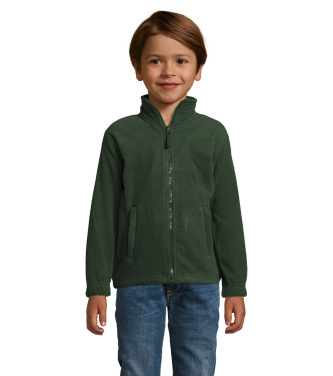 Logo trade promotional products image of: NORTH KIDS FLEECE JACKET