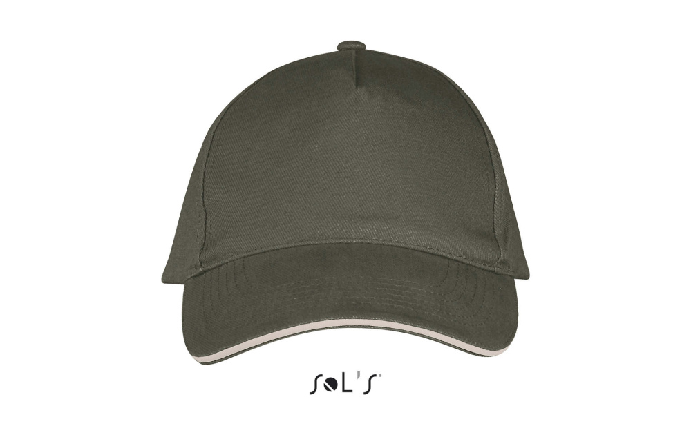 Logotrade promotional product picture of: LONG BEACH FIVE PANEL CAP