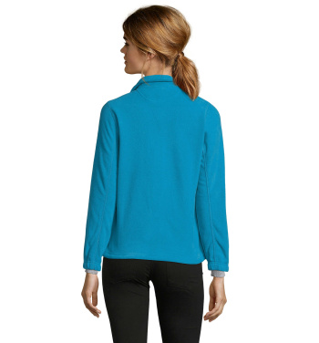 Logotrade promotional item picture of: NORTH WOMEN ZIPPED FLEECE