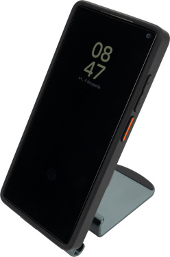 Logo trade promotional item photo of: Phone holder with wireless charger