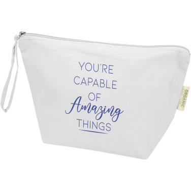 Logotrade advertising product image of: Odisha 180 g/m² OCS organic large accessory pouch 3L