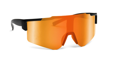 Logo trade advertising products image of: Mirrored sports sunglasses