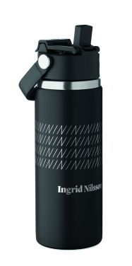 Logotrade promotional giveaway image of: Double wall bottle 500 ml