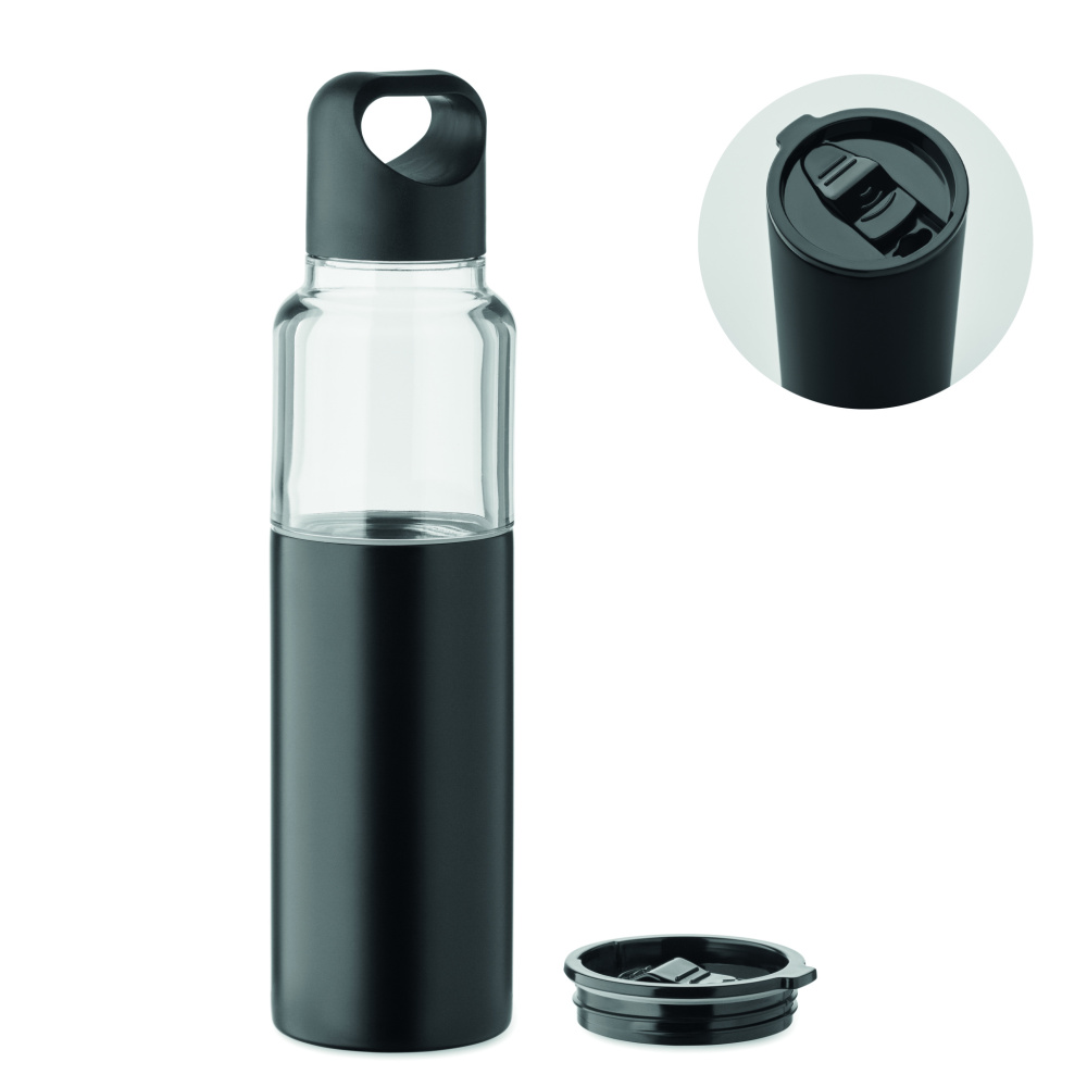 Logo trade promotional gift photo of: 2 in 1 bottle 610ml
