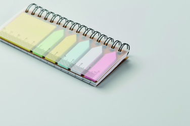 Logo trade promotional gifts image of: Memo pad in PP