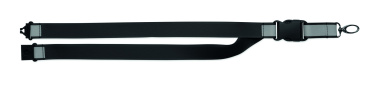 Logotrade promotional item image of: Reflective RPET lanyard