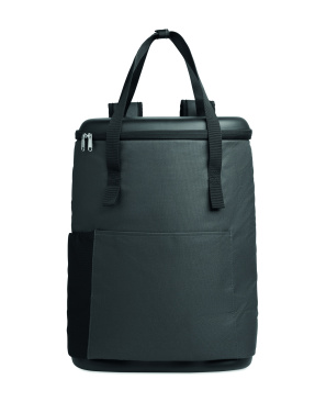 Logo trade promotional gift photo of: Cooler rucksack 600D RPET