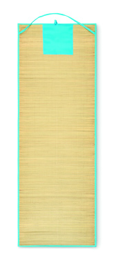 Logo trade promotional item photo of: Natural straw beach mat