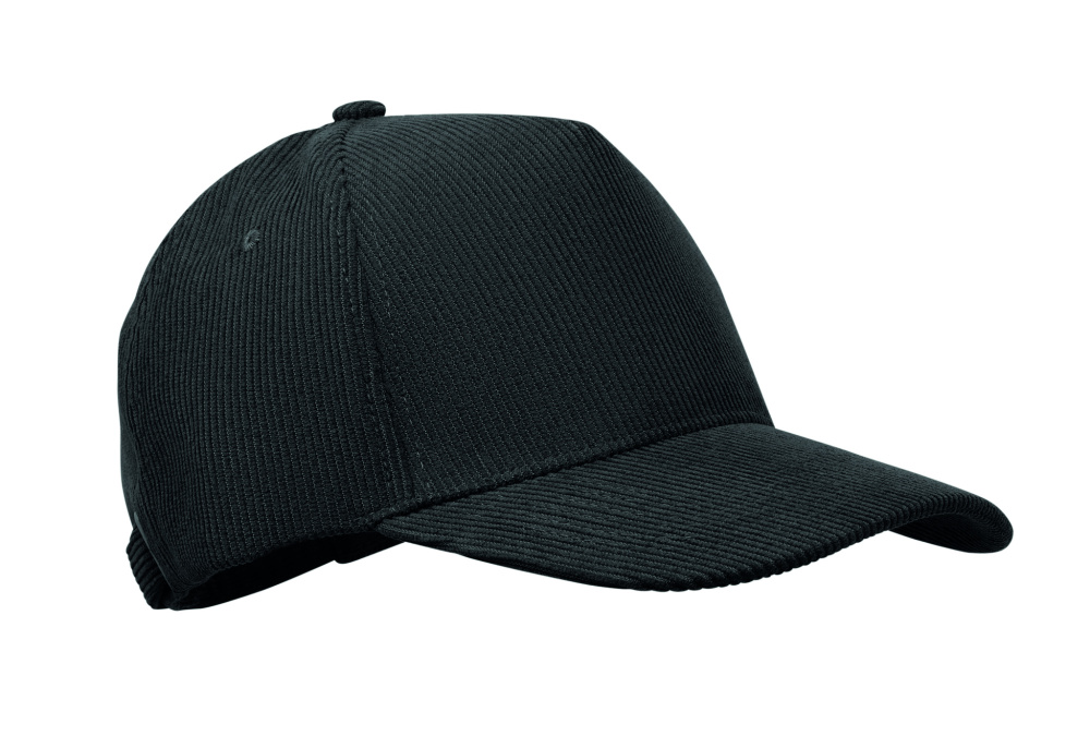 Logotrade promotional product picture of: Corduroy 5 panel baseball cap