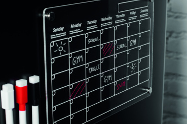 Logo trade corporate gifts picture of: Magnetic acrylic planner
