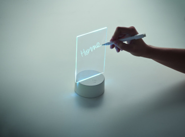 Logotrade promotional giveaways photo of: Light-up LED memo board