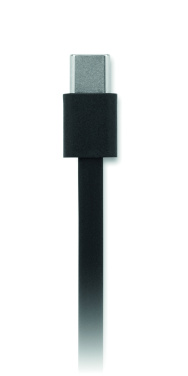 Logo trade corporate gifts image of: 100W retractable charging cable