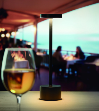 Logo trade promotional giveaway photo of: Aluminium table lamp