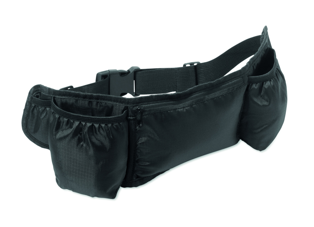 Logotrade promotional item image of: Sports waist bag 420D RPET