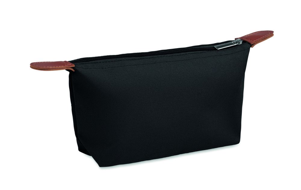 Logotrade promotional product image of: Cosmetic bag in 600D RPET