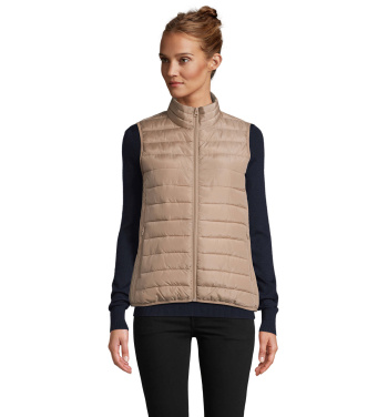 Logo trade promotional giveaways image of: STREAM WOMEN Bodywarmer