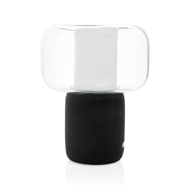 Logo trade promotional merchandise image of: Lux RCS recycled plastic 10W speaker lamp