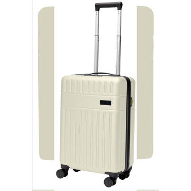 Logo trade promotional products image of: Rover 20" GRS recycled cabin trolley 40L