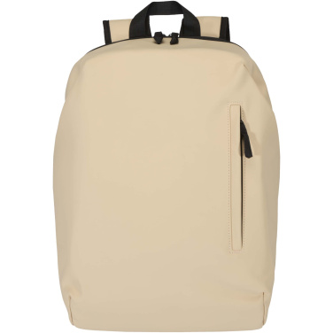 Logo trade promotional merchandise photo of: Resi Plus 15" GRS recycled anti-theft backpack 18L