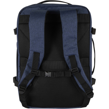 Logo trade promotional merchandise picture of: Libra 17" GRS recycled carry-on backpack 25L