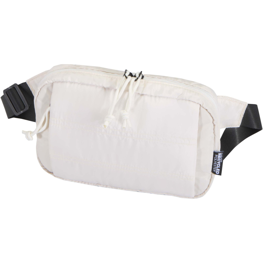Logotrade promotional giveaway image of: Puffer GRS recycled waist bag 1.5L
